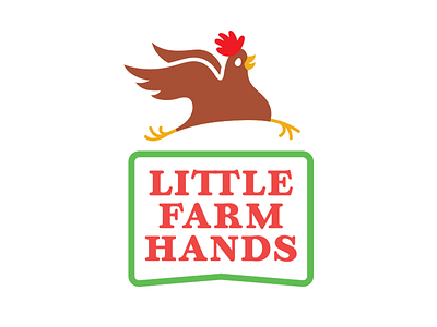 Little Farm Hands 2.0 chick chicken farm hands happy illustration little running