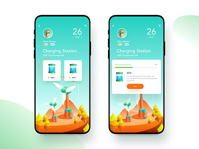 Green Island - Charging Station