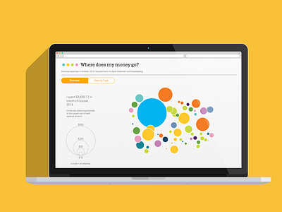Data Visualization: Where does my money go?