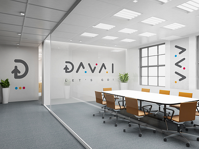 Davai Travel Agency airplane brand branding corporate flight icon identity logo sign south africa take off travel agency