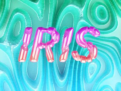 Iris logo ident animation No.3 3d animation 3d art 3d artist animation cinema4d design illustration motion design motion graphics title design