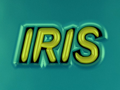 Iris logo ident animation No.5 3d animation 3d artist animation branding cinema4d design illustration motion design motion graphics typography