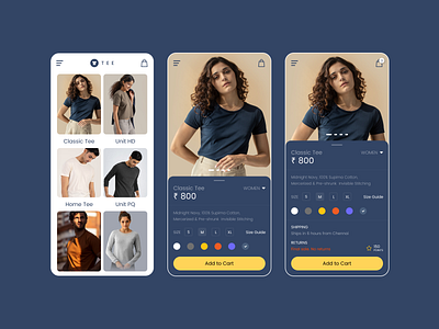 eCommerce App Screen