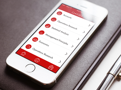 Transcending Technology app design flat typography ui ux