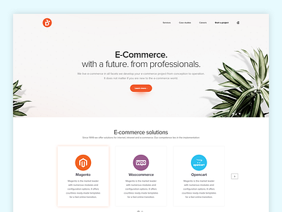 Landing page