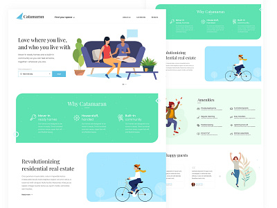 Landing page design clean home page illustration homepage design illustration art landing page design typography ui uidesign ux web website website design