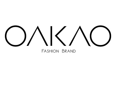 Oakao Fashion Brand - Logo Design apparel apparel logo brand branding dailylogochallenge design fashion fashion logo graphic design logo logo design oakao