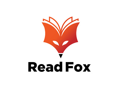 ReadFox - Logo Design book branding dailylogochallenge fox graphic design logo logo design read readfox reading vector
