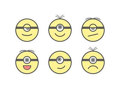 Minion Smileys bananna bob icons khuzema minion minions smile smiley stuart