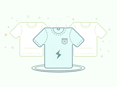 Tee Store illustration illustration khuzema magic minimal power sketch t shirt tee tshirt