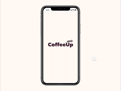 CoffeeUp - mobile app concept coffee concept figma logo logo design mobile app mobile ui prototype ui ux