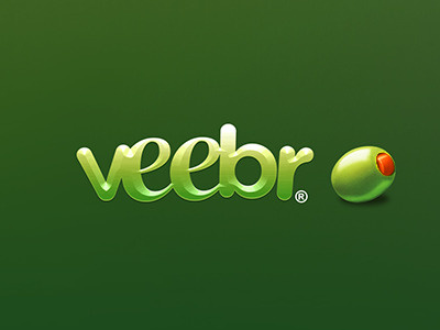 Veebr logo green logo olive veebr