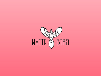 White Bird Logo agency besaraba bird design logo logotype studio wedding