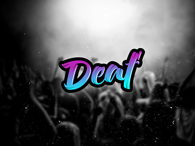 Logo for DEAF