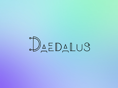 Daedalus logo identity logo nets neural