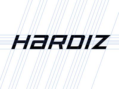 Hardiz lettering grid