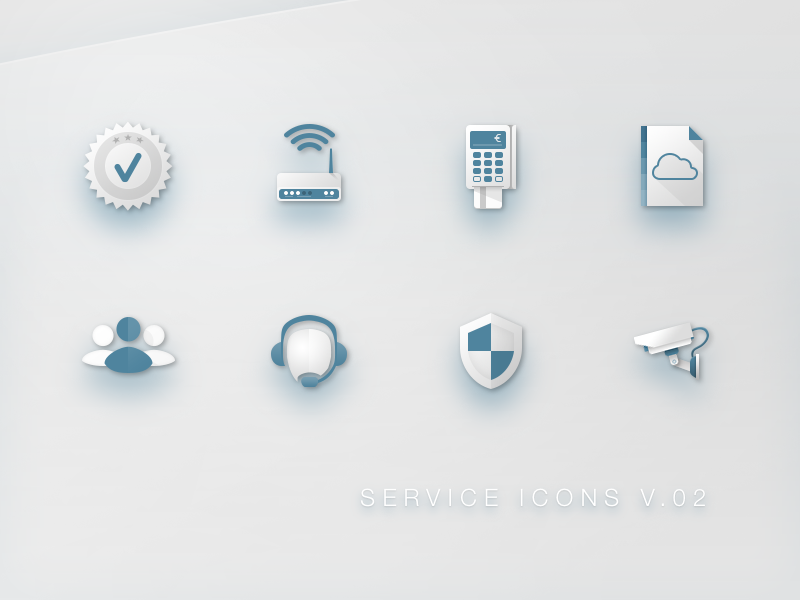 Business icons business cam cloud customer icon illustration modem payment router security shield wi-fi