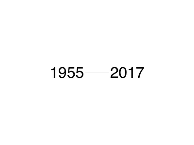 1955 - 2017