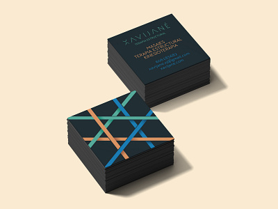 XAVI JANÉ barcelona brand identity branding business card creativity design graphic design illustrator logo photoshop physiotherapy spain