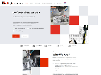 My Web project for Diginorm Company