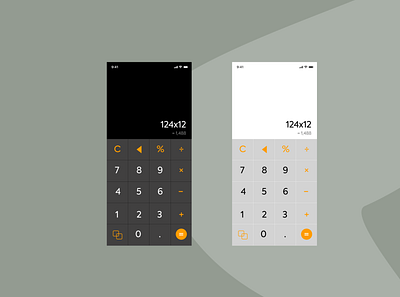 Daily UI 004 - Calculator app branding ui ux