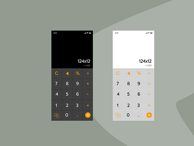 Daily UI 004 - Calculator