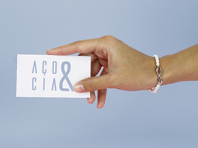 Aço & Cia | Jewelry | Branding brand agency branding creative agency design designer designer business card designer for hire designer logo logo stationary design vector