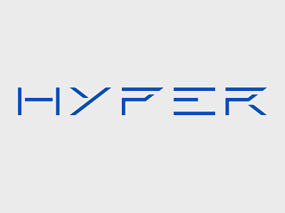 HYPER branding design hyper hyper logo logo minimal vector
