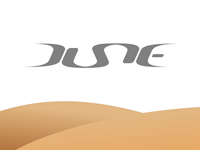 DUNE branding dune dune logo illustration minimal typography