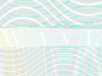 In Waves colors curves experiment gradients illustration in waves minimal psychedelic vector waves