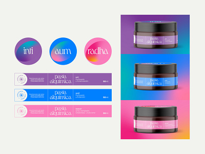 Casavioleta's Alchemical Paste alchemy branding graphic design label