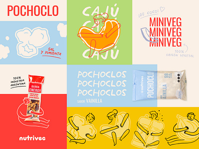 Nutriveg Rebranding argentina branding graphic design illustration