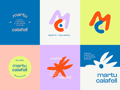 Martu Calafell - Logo Variations