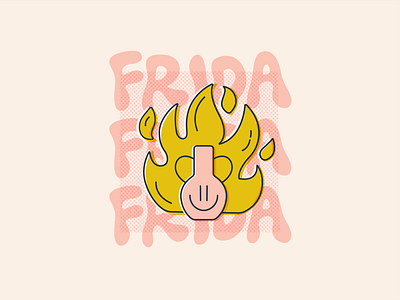 Frida Ceramica argentina branding graphic design illustration logo