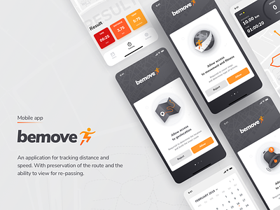 App for tracking move "BeMove"
