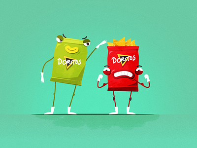 Character Design Layout / Doritos