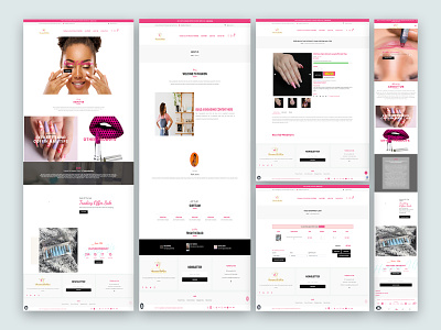 Shopify Web Design amazon store design beauty product cosmetic website one product website online brand shop design online shop design shopify store creation shopify template shopify theme store design web design