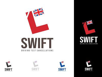 Swift Driving Test Cancellations Logo Design branding corporate design corporate identity hsheik illustration logo logo design motion graphics