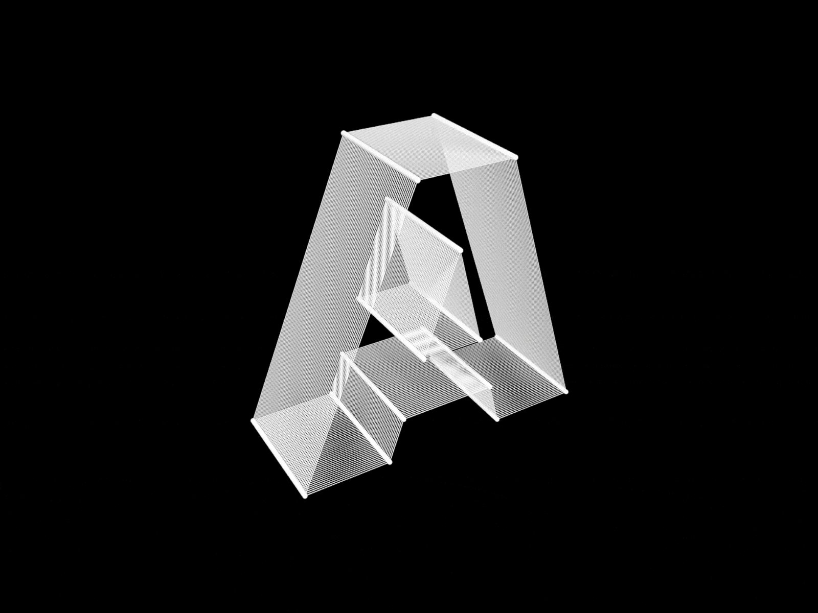 3D Letters 3d 3d animation 3d letters cinema4d design minimal type typography