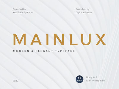 Mainlux Font authentic beatiful bold font brand display font elegant font font design font family logo luxury mainlux modern sans sanserif serif stylish title typography