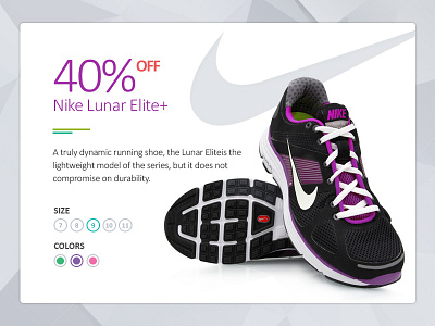 Nike ad banner design ecommerce nike off shoes sport shoes ui ux