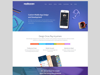 Shot app colorful development gui interface landing page mobile scene trend ui ux