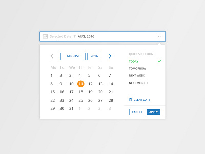 Calender Control calender control date event picker schedular time today ui