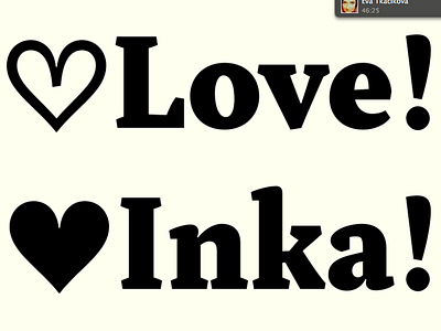 Love Inka carnokytype font inka type typeface typography