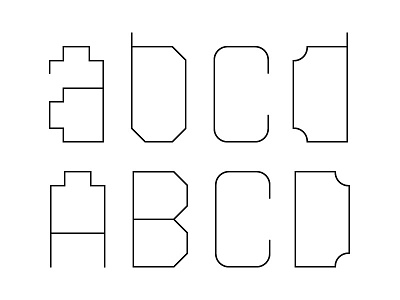 Corner Hair carnokytype corner display font type typeface typography