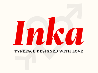 Inka typeface book carnokytype font girl inka love magazine optical sizes serif type type system typeface