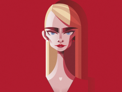 Beauty Girl graphic design illustration