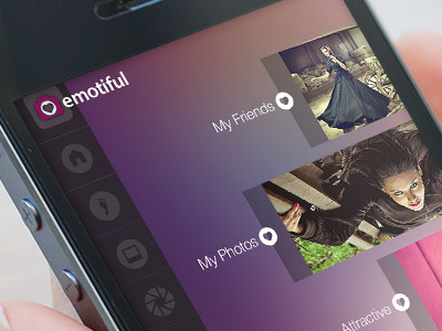 Emotiful iOS and Android App android app application gallery ios photo