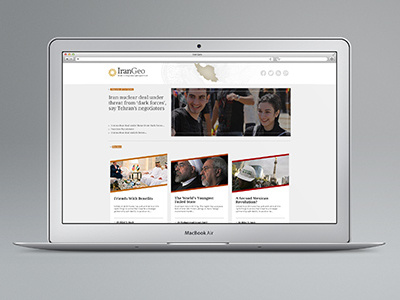 IranGeo.net geo home homepage iran ui