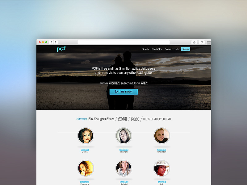 Dating Site Redesign